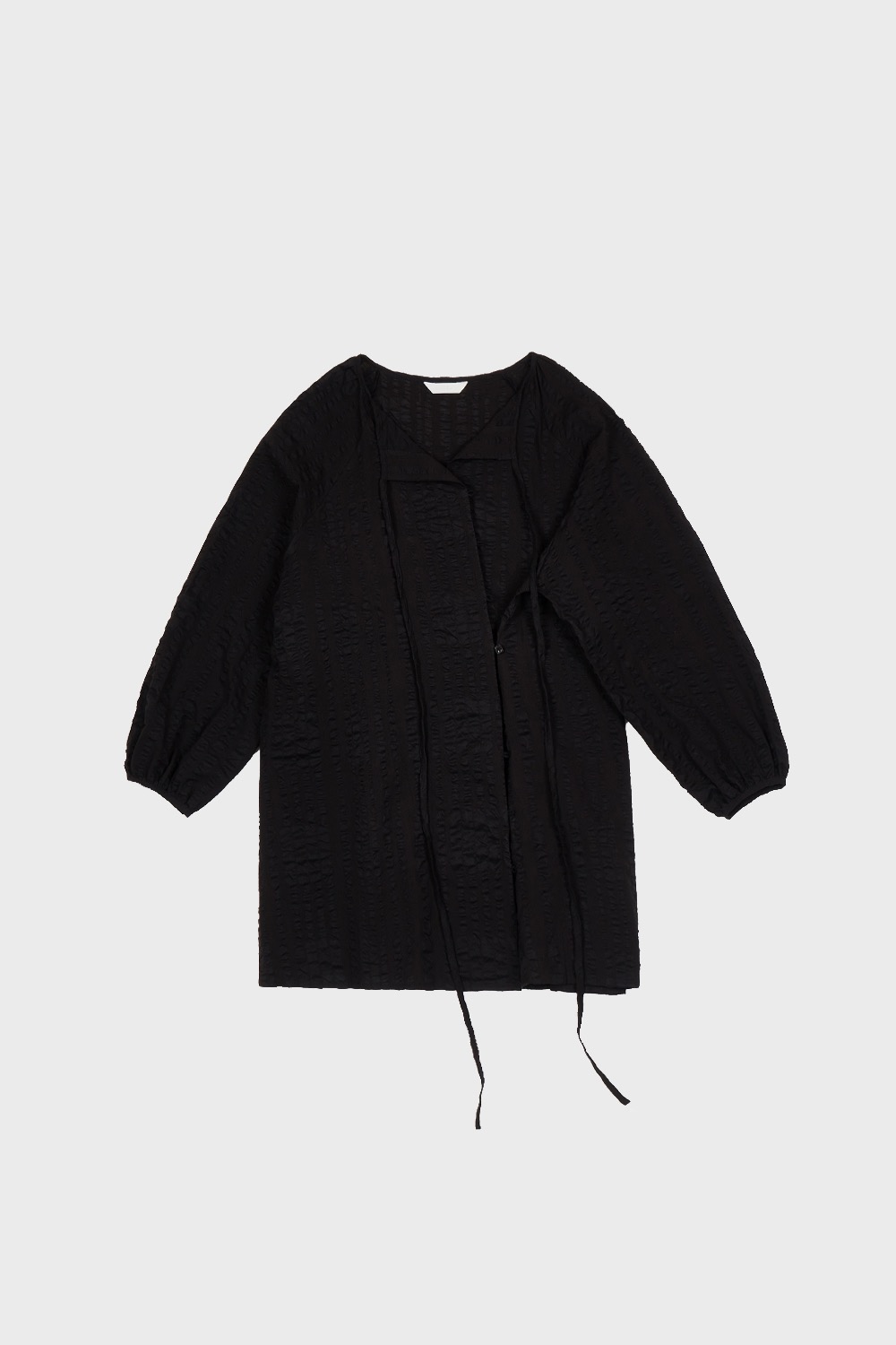 light cotton blouse (black)